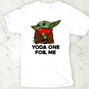Yoda one for me tshirt white multiple sizes available